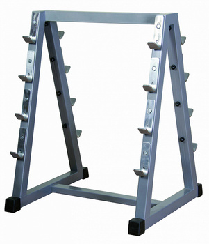 BT405M — Halterstanghouder (8 posities) | Professioneel rek voor sportscholen