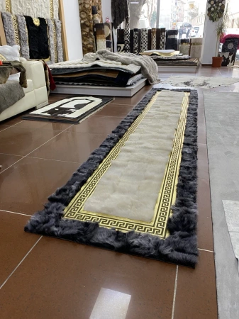 Handmade plush rug - a soft, cosy and stylish interior design element