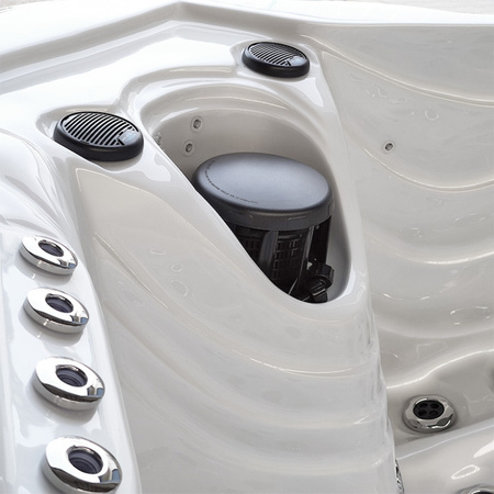 Aia mullivann SPA560 220x220 cm - luksus ja täielik lõõgastumine teie aias.