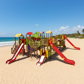  Complejo de juegos “Bastion-1 NEW” —  parque infantil, apoyo a la motricidad, toboganes