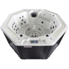 Havejacuzzi SPA107 220x220 cm – luksuriøst SPA-badekar til 6 personer