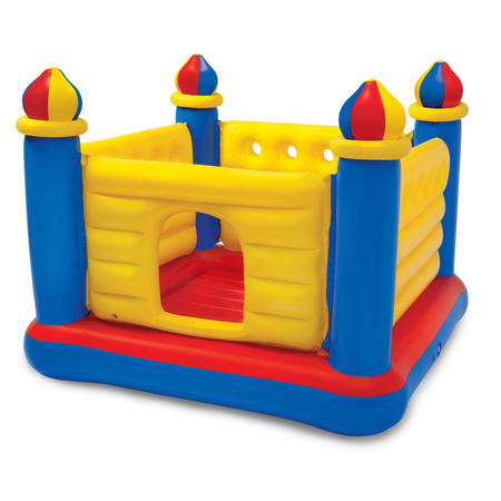 Napihljiv trampolin otroški grad 174 x 174 x 135 cm 48259 INTEX