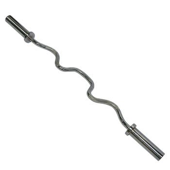 Gryf olimpijski mocno łamany chromowany AC-118