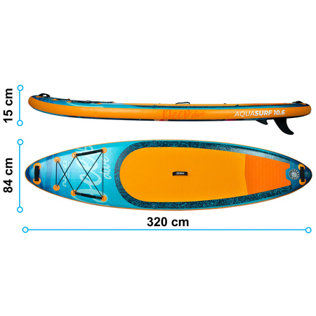 Planche Aquasurf Sup 320 x 84 x 15 cm Neo-Sport 170204