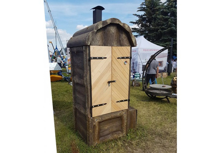 Afumătoare ZEFIR - afumătoare modernă de grădină din beton