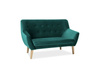 Sofa Nordic 2 Velvet Grøn