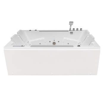 KARI 942 White 180x120 cm hidromasažinė vonia - moderni vonios kambario SPA vonia