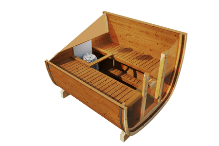 Ulkosauna Uku 230 4-6 hengelle / Sähkö- tai Harvia-puukiuas / Laadukas pohjoismainen kuusikuusi ( mänty lämpöpuu) | Wellness | Rentoutuminen | SPA | Wellness | Rentoutuminen | SPA | Wellness | Rentoutuminen | SPA | Nordic Style | Lämpöpuu | Lämpöpuu