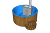 Balia zewnętrzna/HOT TUB DELUX TUB EXTERNAL