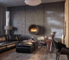 INSIDE BLACK 1000 bio-fireplace burner – luxurious fire in your interior