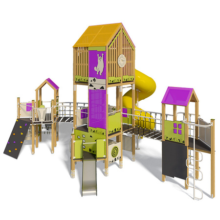 Lekeplassen "Big City-14" TE944 – Moderne lekesett for barn