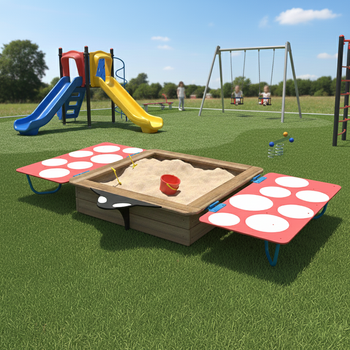 Sandkasten „Sonne“ T314-RC – sicherer und kreativer Sandspaß