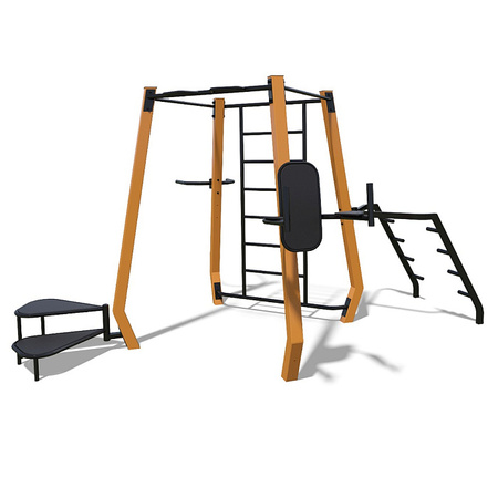 Multifunksjonell treningsstasjon SM801 Medium | Utendørs treningsanlegg