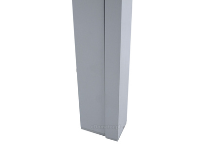Τραπέζι κήπου αλουμινίου WENECJA 150 x 90 cm - ασημί