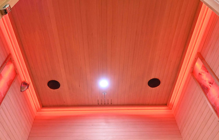 MO-RL4SL Infrapunasaun lamamistoolide ja soolakiviga | Wellness | Relax | Spa | Monteerimisvalmis | Skandinaavia stiilis