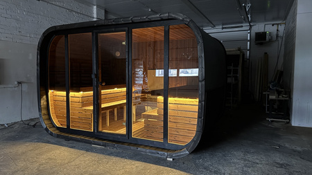 Klaar välissaun 4-6 inimesele / Ainult elektriküte / Kvaliteetne põhjamaine kuusepuu ( männi termopuit) | Wellness | Lõõgastumine | SPA | Wellness | Lõõgastumine | SPA | Põhjamaine stiil | Termopuit