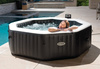 Jacuzzi Inflável INTEX 28462 – SPA Octogonal para 6 pessoas, 218 x 71 cm com Hidromassagem e Conjunto Premium