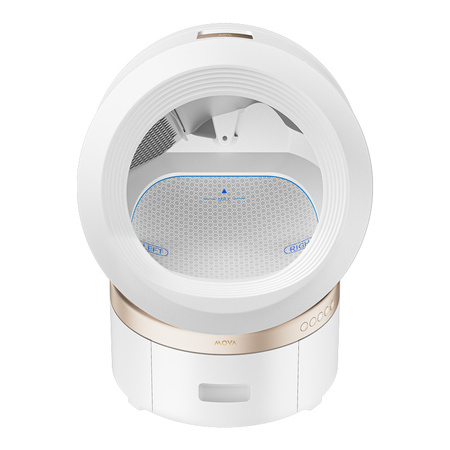 Интелигентна самопочистваща се котешка тоалетна MOVA LR10 Prime (бяла)