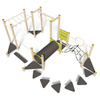 Playground Set LK150.1 – Colorful playground set for children for the playground and garden