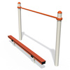 Rakt balansbalk S839.17 – Professionell balansbalk | Utomhusgym