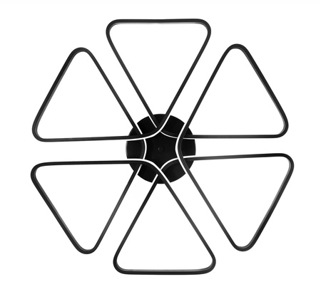 Hengelampe Triangles 124W + Fjernkontroll AZ133