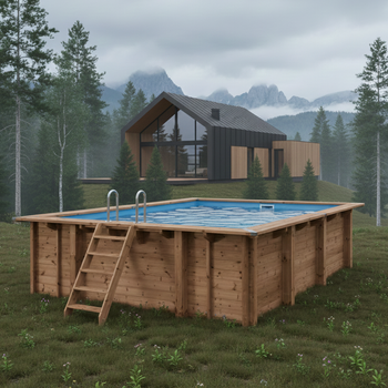 Summer Oasis træ swimmingpool