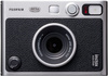 Instax mini EVO fotocamera istantanea nera con flash fujifilm