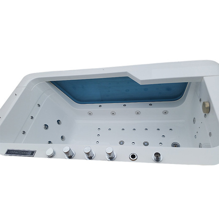 Heim-SPA | NEVADA 912 Weiß 170x90cm | Jacuzzi | 37 Düsen | LED