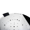 Della 916 Hydromassage-Badewanne mit Abtrennung 170x170 cm – Eck-SPA-Badewanne für das Badezimmer
