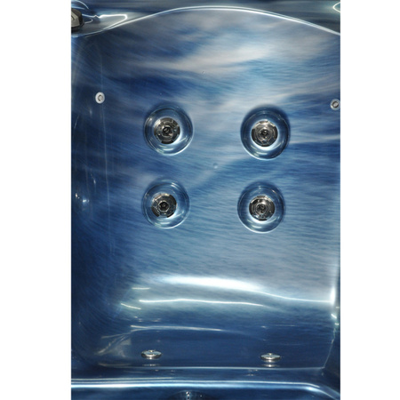 Jacuzzi ogrodowe SPA750 200x200 cm – komfort i relaks w Twoim ogrodzie