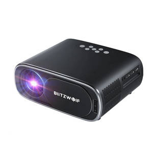 BlitzWolf BW-V4 proiettore LED 1080p, Wi-Fi + Bluetooth (nero)