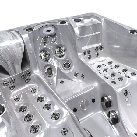 Dārza džakuzi vanna SPA754 - elegance un atpūta jūsu dārzā