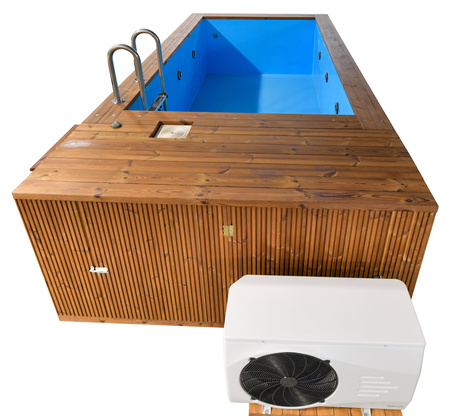 Piscine SPA Premium avec jacuzzi 485x235 cm – piscine de jardin luxueuse avec hydromassage