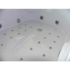 Carmen 631 LH Left White Hydromassage Bathtub with Heater 180x120 cm – Luxury SPA Bathtub