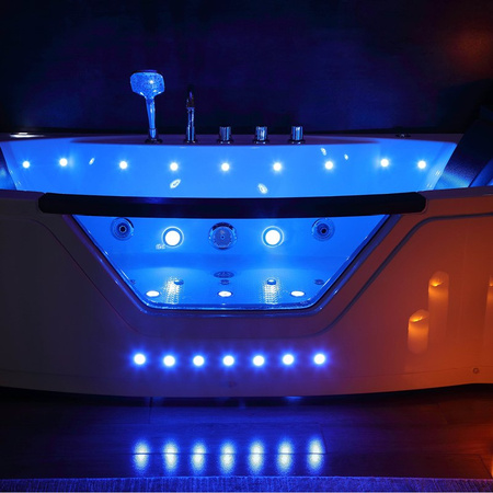 Wanna SPA z hydromasażem i podgrzewaczem | Jacuzzi | URAN 931 | 170x76 cm | wanna wewnetrzna | Łazienkowa |