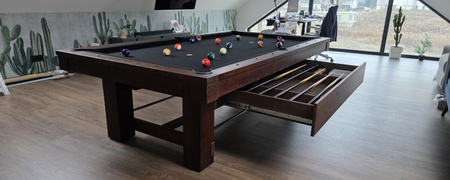 Mesa de billar Marcus: mesa de billar profesional para casa y club
