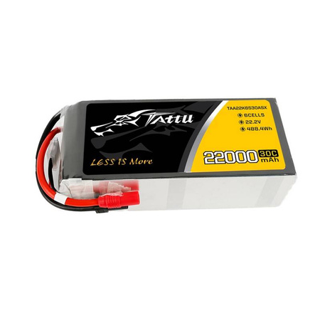Baterija Tattu 22000mAh 22,2V 30C 6S1P LiPo AS150+XT150