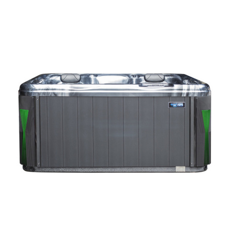 Dārza džakuzi SPA566 200x200 cm - luksusa spa vanna ar burbuļvannu dārzam un terasei