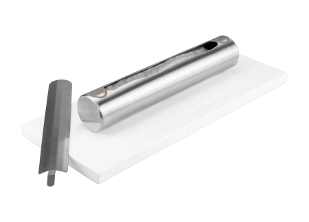 Biokominek wolnostojący Stainless biały połysk – nowoczesny i elegancki kominek do domu