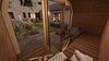 Outdoor sauna AMORA for 3-4 people with Harvia Vega sauna heater + free gifts | cosmetics + sauna accessories | Finnish sauna | Thermowood | thermally modified wood