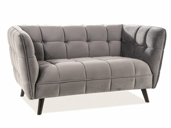 Sofá Castello Velvet 2 Gris