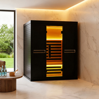 Sauna a infrarossi OFS06A-3-2 – Sauna elettrica domestica / Riscaldamento a infrarossi