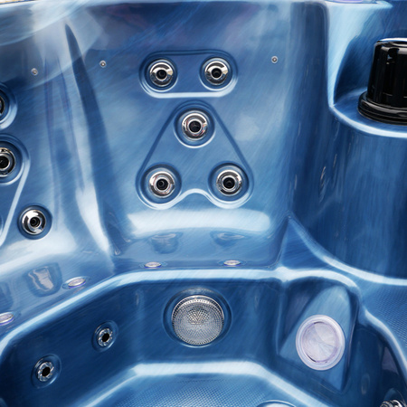 Jacuzzi ogrodowe SPA107 220x220 cm – luksusowa wanna SPA dla 6 osób