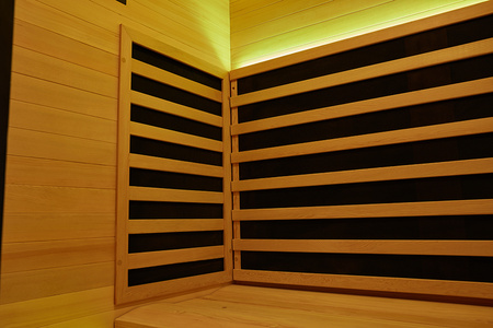 Infrarød sauna OFS06A-3-2 – Elektrisk hjemme sauna / infrarød opvarmning