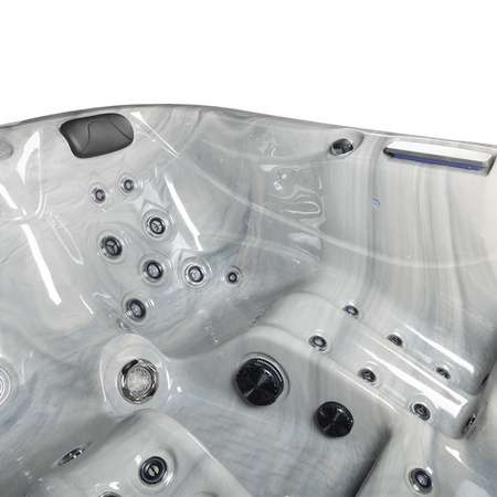 Jacuzzi ogrodowe SPA530 210x170 cm – kompaktowa wanna SPA z hydromasażem do ogrodu i na taras