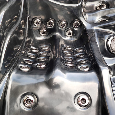 Aia mullivann SPA560 220x220 cm - luksus ja täielik lõõgastumine teie aias.