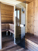 Sauna exterior Klaar para 4-6 pessoas - Nova coleção Rainbow / Apenas aquecimento elétrico / Abeto nórdico de alta qualidade | Bem-estar | Relaxamento | SPA | Bem-estar | Relaxamento | SPA | Estilo nórdico | Madeira térmica