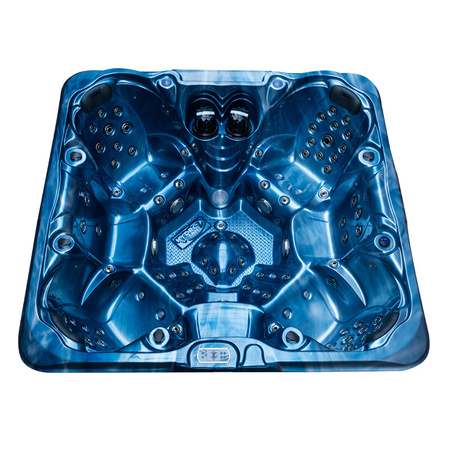 Εξωτερικό Τζακούζι SPA206 Blue Wave με γκρι περίβλημα 230x230 cm – κομψότητα και άνεση στον κήπο σας