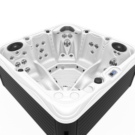 Utomhusjacuzzi SPA752 200x200 cm – avkoppling i elegant stil