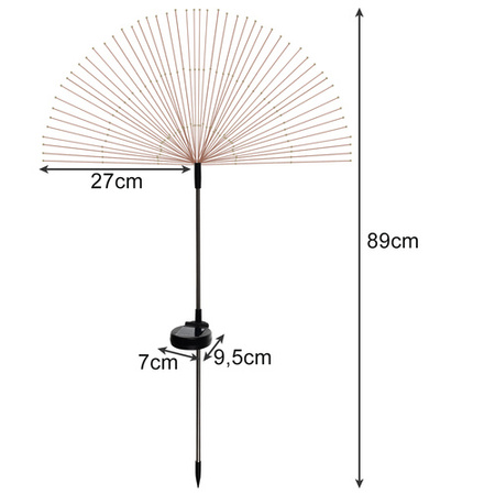 Lampe solaire de jardin - pissenlits Gardlov 25477